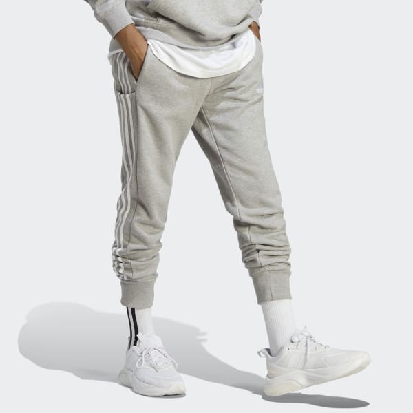 Grey 에센셜 프렌치 테리 테이퍼드 커프 3S 팬츠