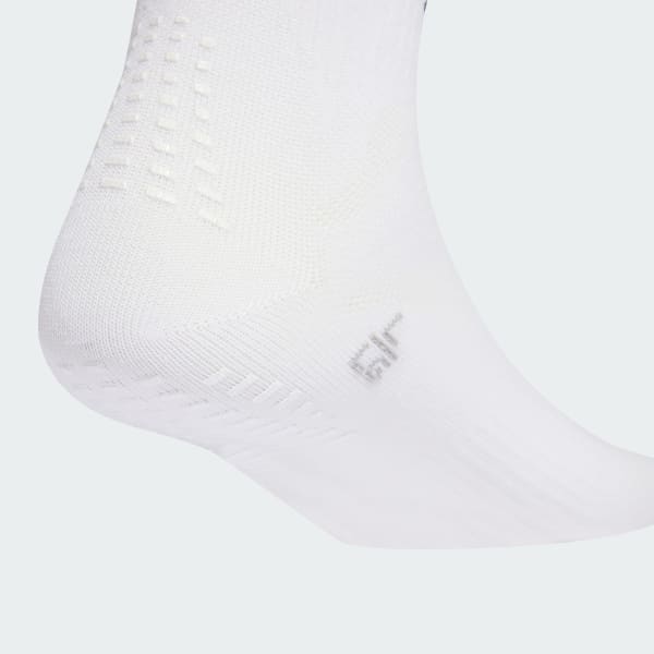 ホワイト サッカー 5本指 グリップソックス 1足組