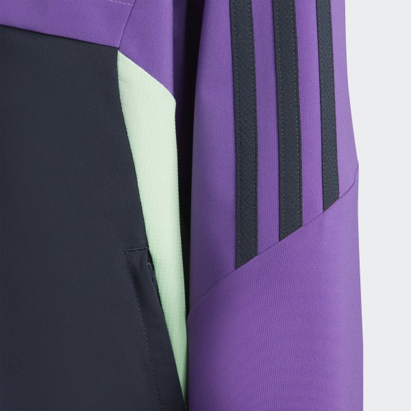 Lila Real Madrid Condivo 22 Presentation Jacket