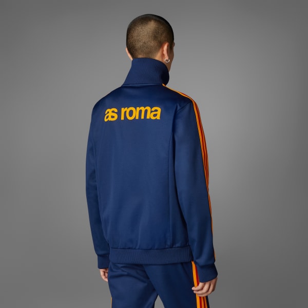 adidas AS Roma Bring Back 1993 Track Top - Blue | Free