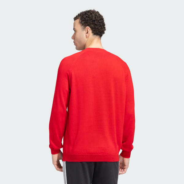 Red adidas Graphics Crewneck Sweater