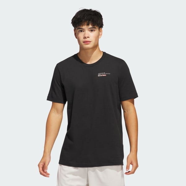 Negro Polo Mind Trips Estampado