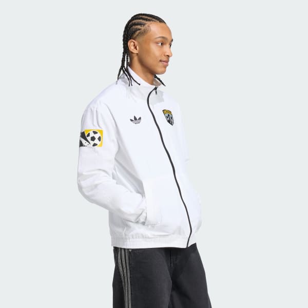 adidas Columbus Crew 2025 Originals Archive Anthem Jacket - White