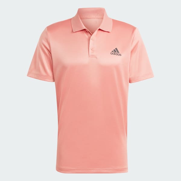 Red Designed to Move 3-Stripes Polo Shirt