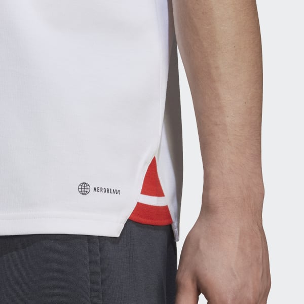 Wit FC Bayern München Condivo 22 Poloshirt QB350