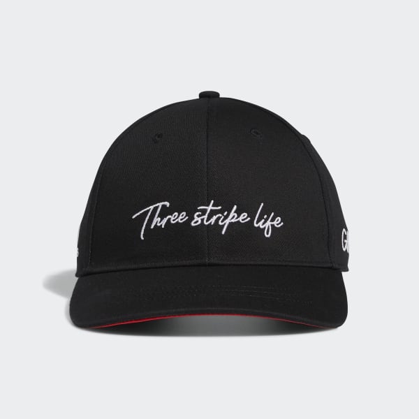 Adidas three online stripe life hat
