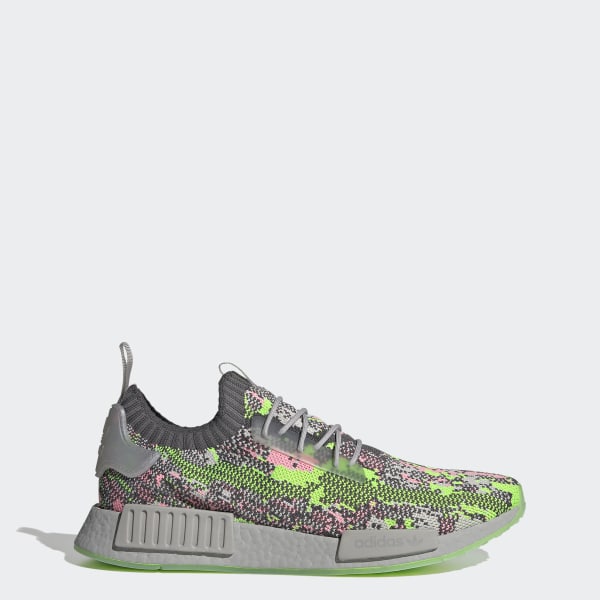 adidas NMD R1 Primeknit Shoes Grey adidas Philippines