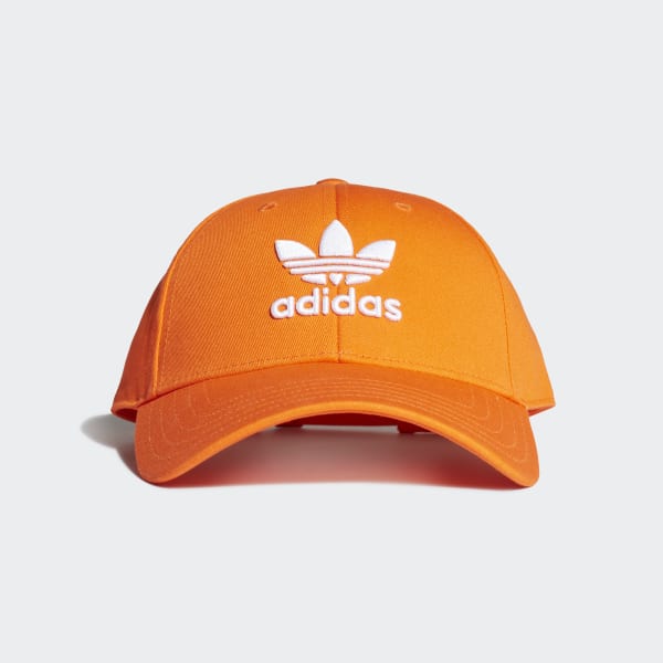 adidas Trefoil Baseball Cap - Orange 