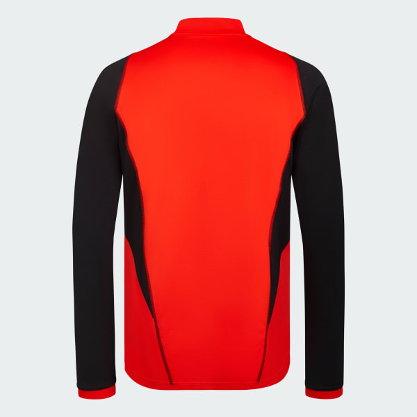 Buzo adidas rojo hombre deals