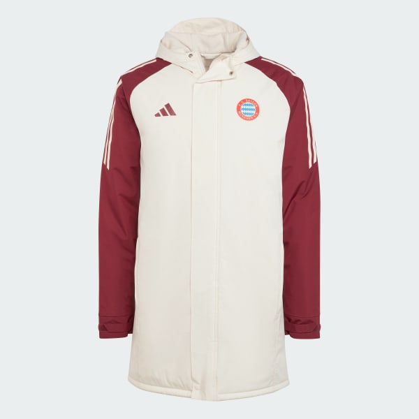 Bege Parka Stadium Tiro 24 do FC Bayern München