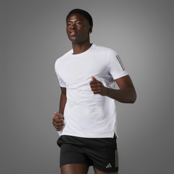 adidas Global Running Short Sleeve Tee White adidas Philippines