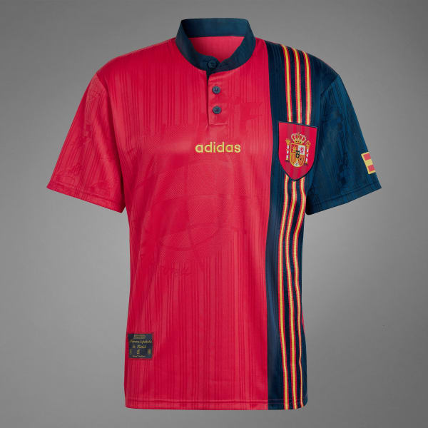 Camiseta Local Espana 1996 Rojo adidas adidas Chile
