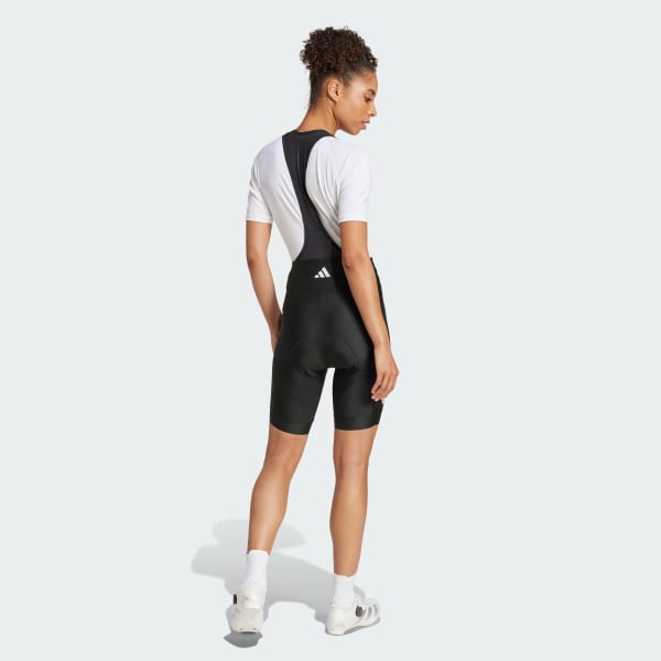 cerná Šortky Essentials 3-Stripes Padded Cycling Bib