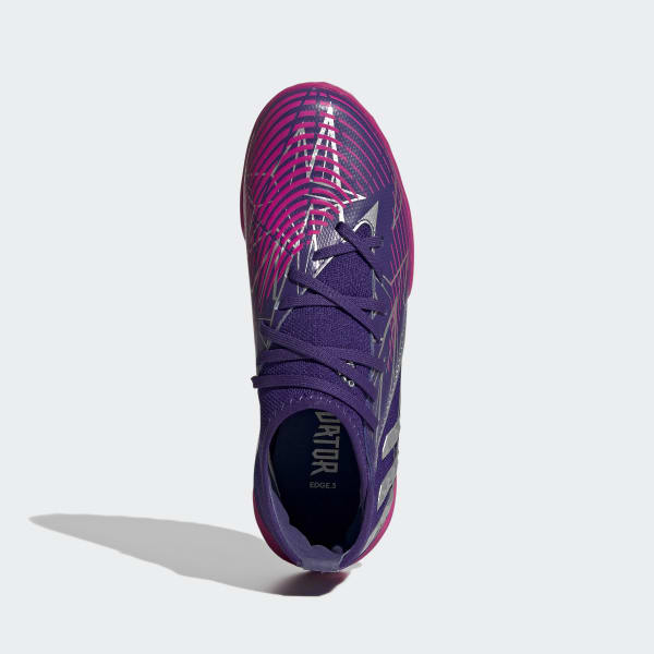 Paars Predator Edge.3 Turf Voetbalschoenen LVE77