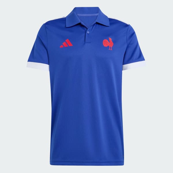 Blu Polo France Rugby Home Supporters Replica