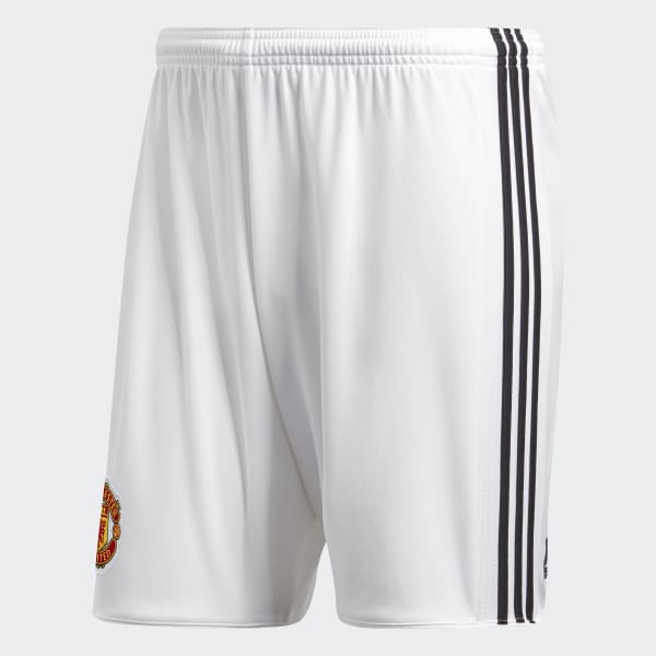 adidas Shorts de Local Manchester United Réplica - Blanco | adidas Mexico