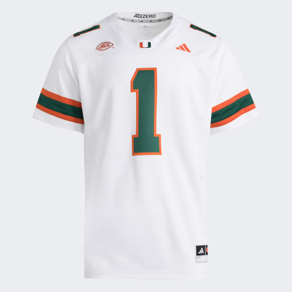 Miami Hurricanes Premier Away Football Jersey