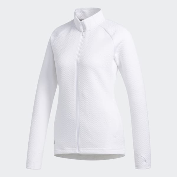 adidas Textured Layer Jacket - White | adidas UK