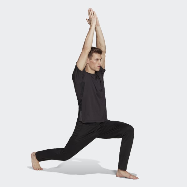 Black AEROREADY Yoga Tee