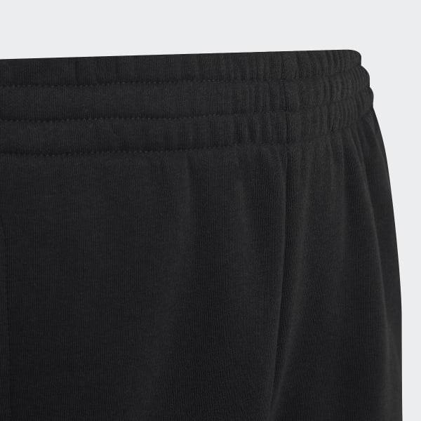 Sort Essentials 3-Stripes Fleece bukser