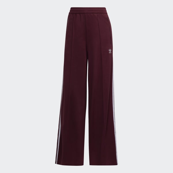 Adidas Burgundy Track Pants