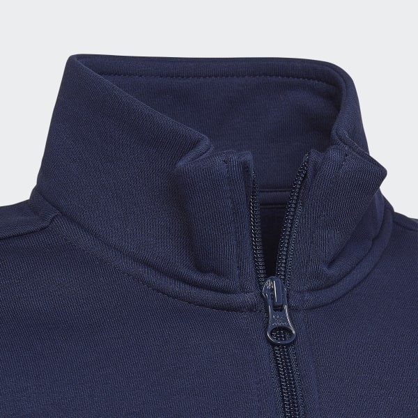 Blau adicolor Half-Zip Sweatshirt