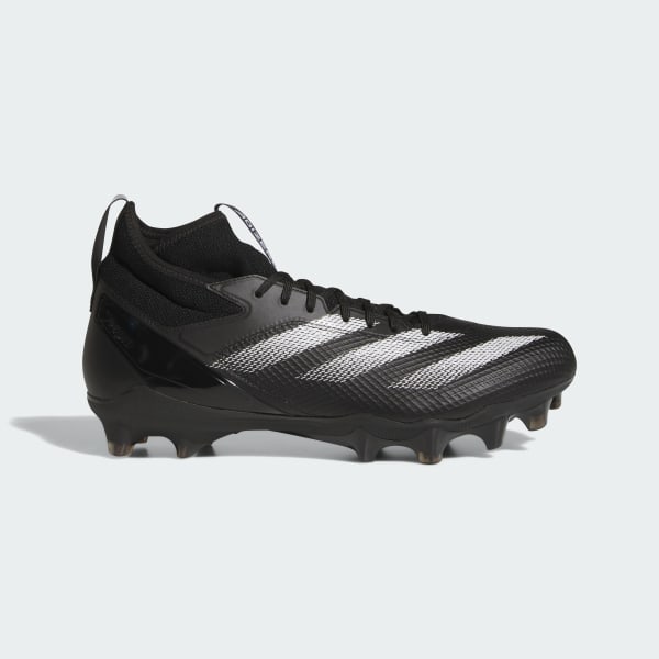 Svart Adizero Impact Speed Juice American Football Dobbskor