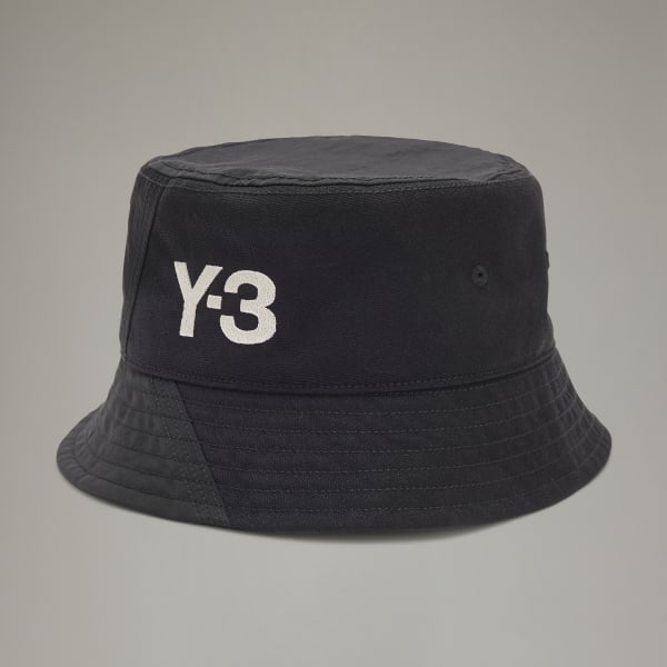 Schwarz Y-3 Classic Stoffhut