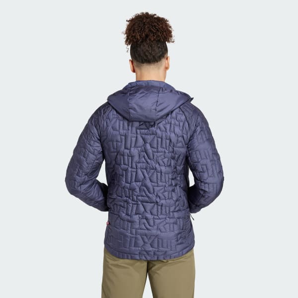 Mavi Terrex Xperior PrimaLoft Loose Fill Insulated Kapüşonlu Mont