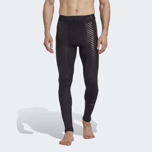 Μαύρο Techfit Control x RHEON™ Full-Length Leggings
