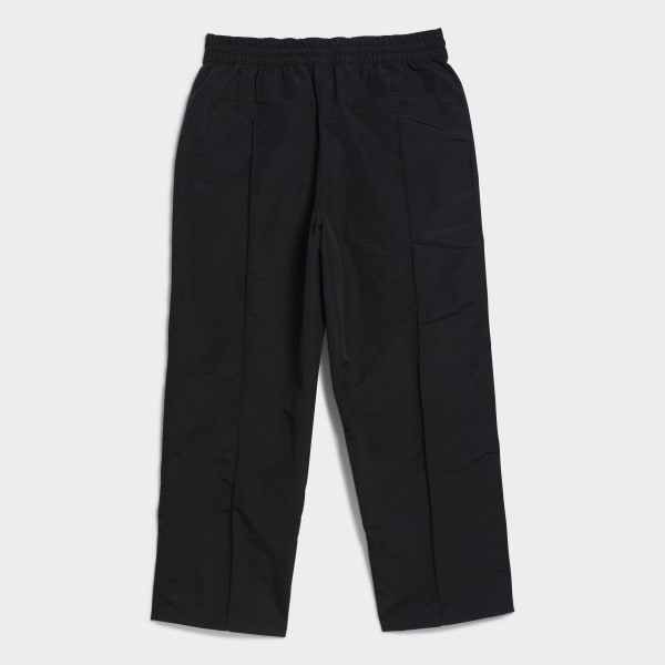 Black Pintuck Pants (Gender Neutral) SV197