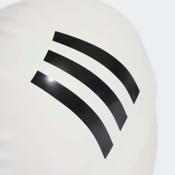 Blanco Gorro adidas Swim 3 bandas