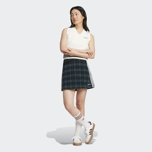adidas コーデュロイ タータンスカート セール】コーデュロイ タータンスカート / アディダスオリジナル