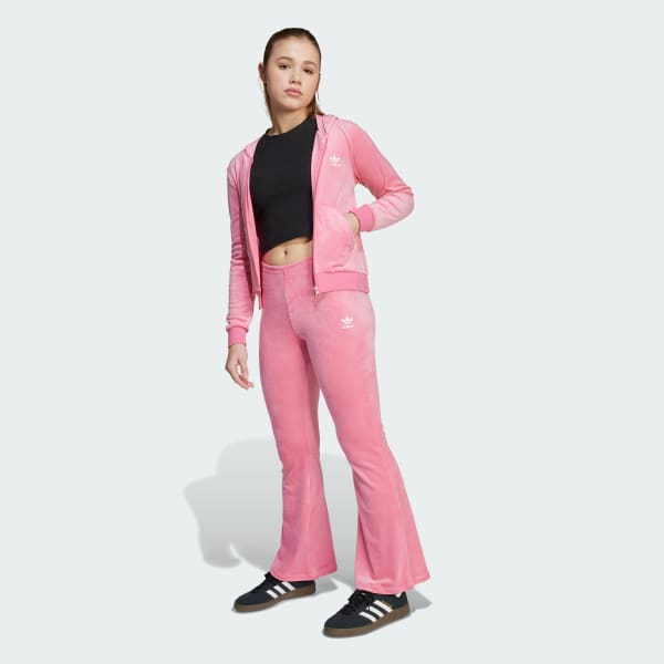 adidas Velour Pants - Pink | Free Shipping with adiClub | adidas US