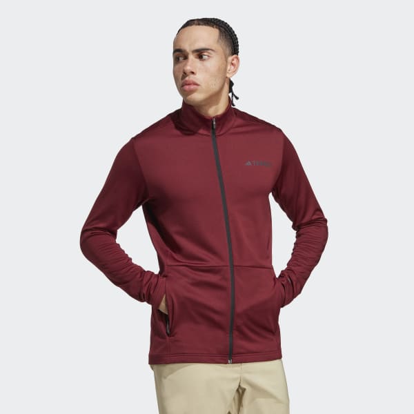 Nike Pro Dri Fit Full Zip Sportswear Jacket BV5568 681 Maroon Size