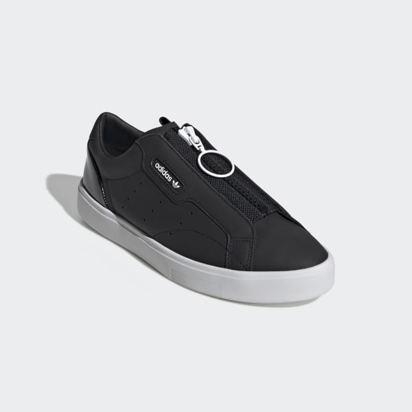 adidas Sleek Zip Shoes - Black | adidas US