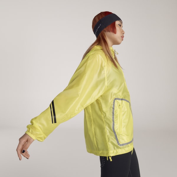 Yellow adidas by Stella McCartney TruePace Running Jacket