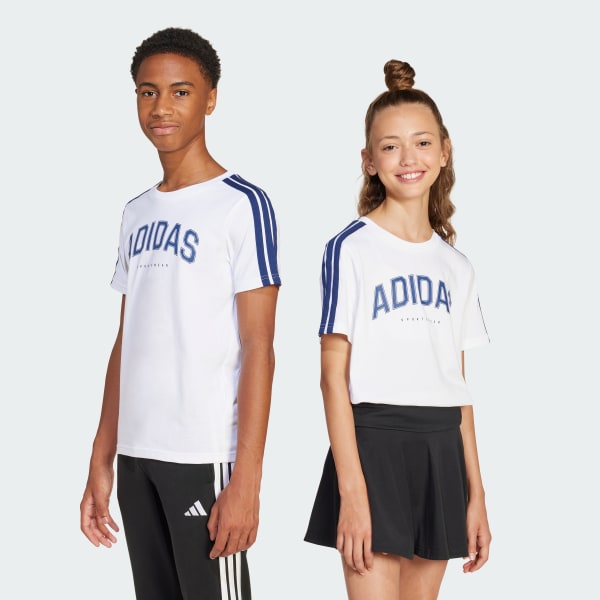 White Codes Collegiate Graphic Tee Kids