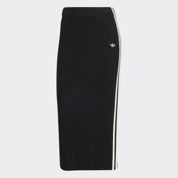 アディダス アディカラー ニット スリーストライプス スカート