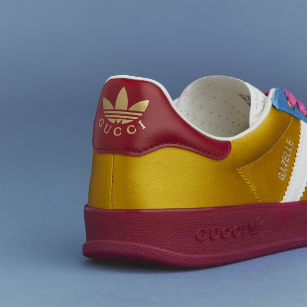 Yellow Women's adidas x Gucci Gazelle Shoes LYX67