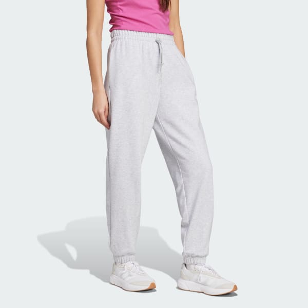 Grigio Pantaloni Essentials Linear French Terry Cuffed