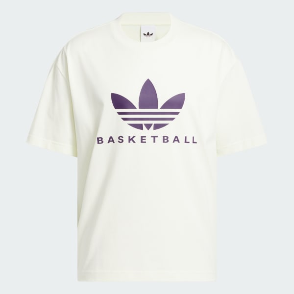 bézová Originals Basketball Courtside T-Shirt