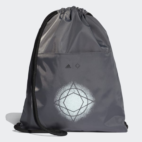 Adidas Wander Gym Sack Grey Us
