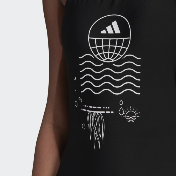 Black Padded Natureef Swimsuit VM522