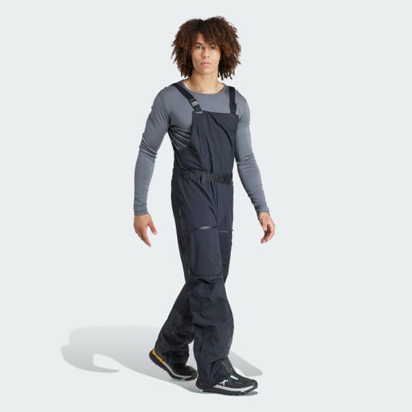 adidas TERREX TECHROCK 3L GORE TEX BIB Tracksuit Bottoms Black adidas UK