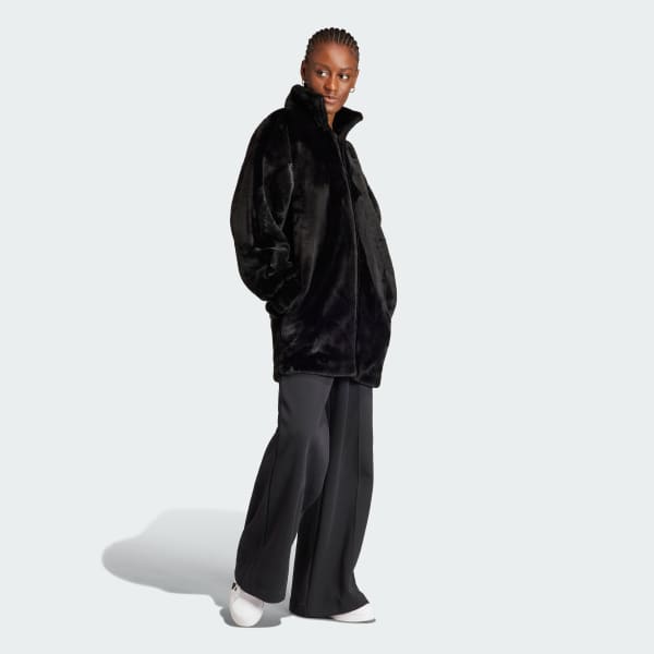 Furry clearance adidas jacket