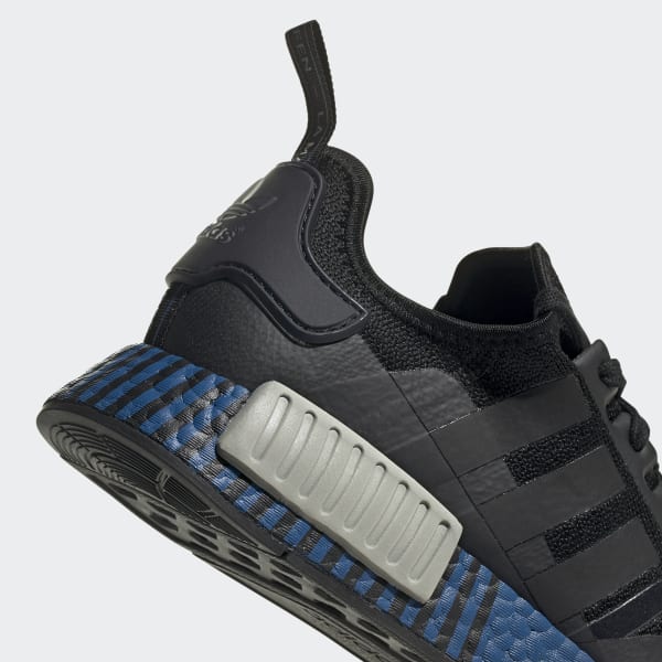 black and blue adidas shoes