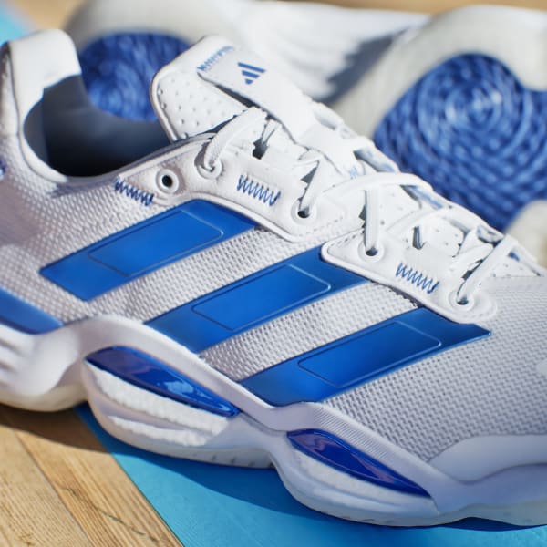 adidas Stabil 16 Indoor Shoes - White | Free Shipping with adiClub