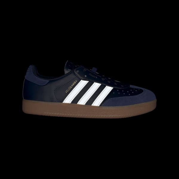 adidas Velosamba Leather Shoes - Blue | Free Shipping with