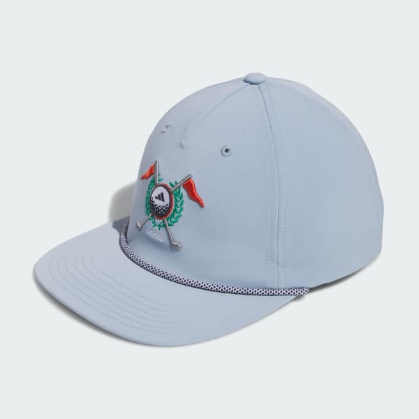 Blue Retro Five-Panel Hat